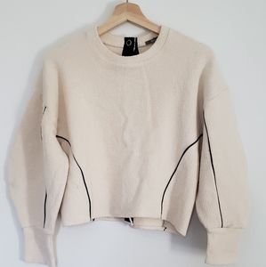 *NWT* Dixie Fashion Cream Balloon Sleeve Sweater